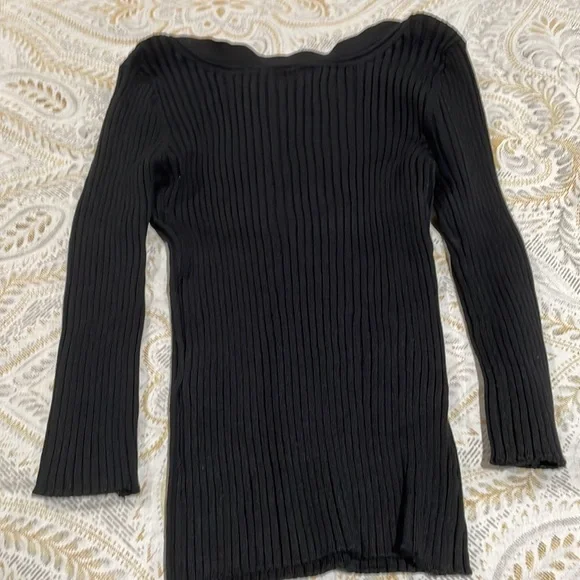 Top Black Brand Say What? Size: L - Picture 4 of 5